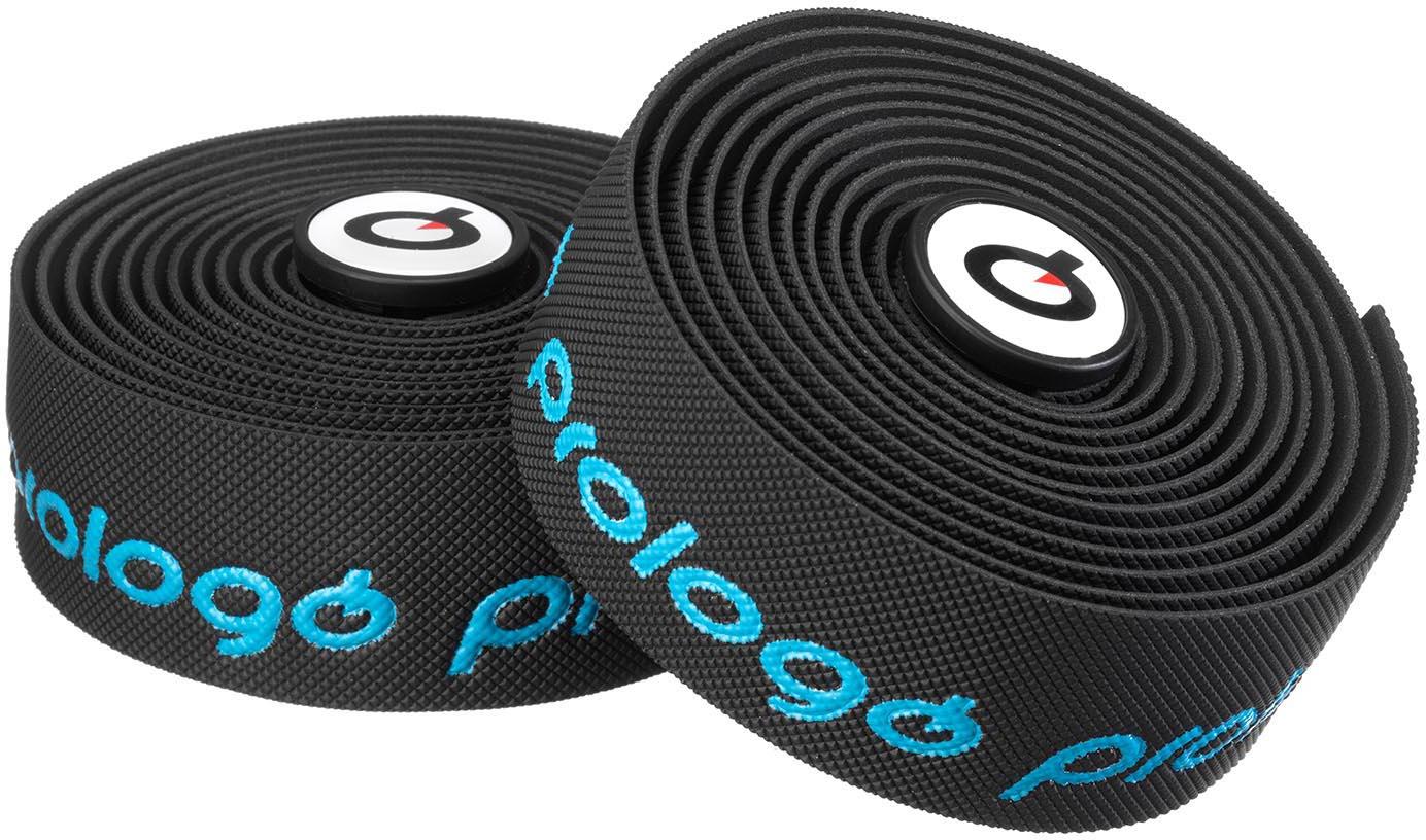 Halfords Prologo Onetouch Bar Tape, Black/Light Blue | Extra 8% off for BC Members