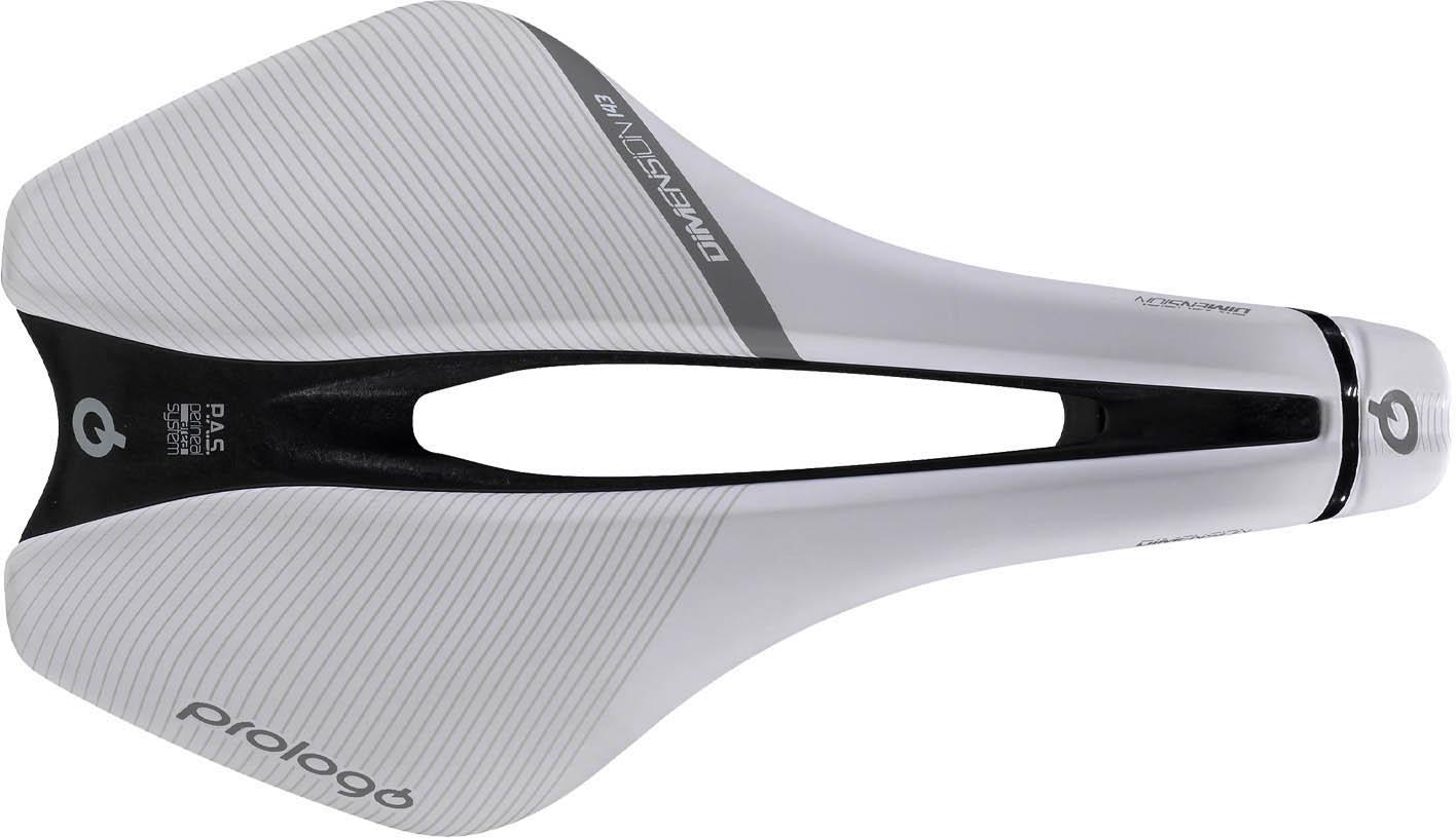 Halfords Prologo Dimension Tirox Saddle 143Mm, White | Extra 8% off for BC Members