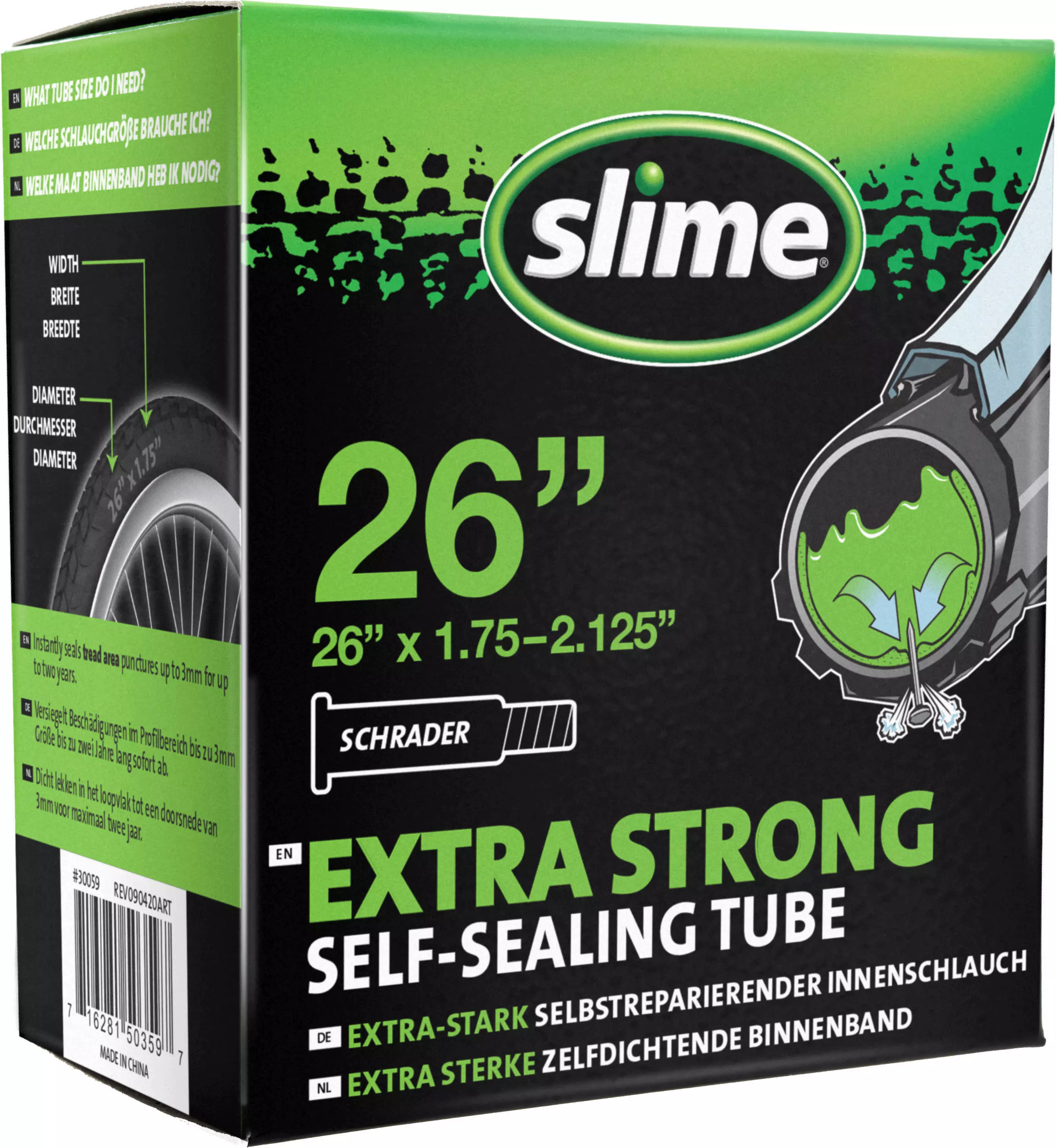 mountain bike slime inner tubes