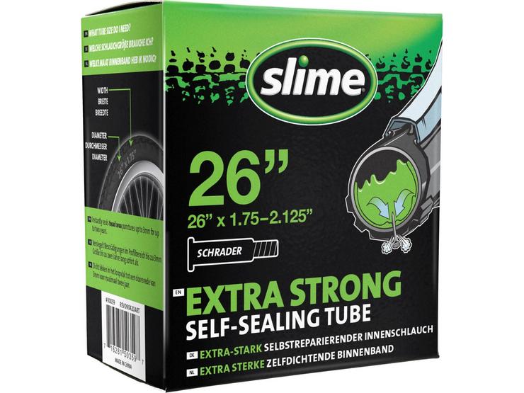 Slime Self-Sealing Inner Tubes 26 x 1.75 - 2.125" Schrader