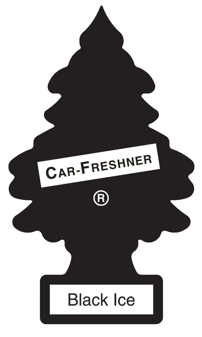 Little Trees Spray Car Air Freshener 6-PACK (Black Ice)