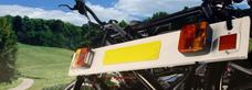 Bike carrier 2024 light board