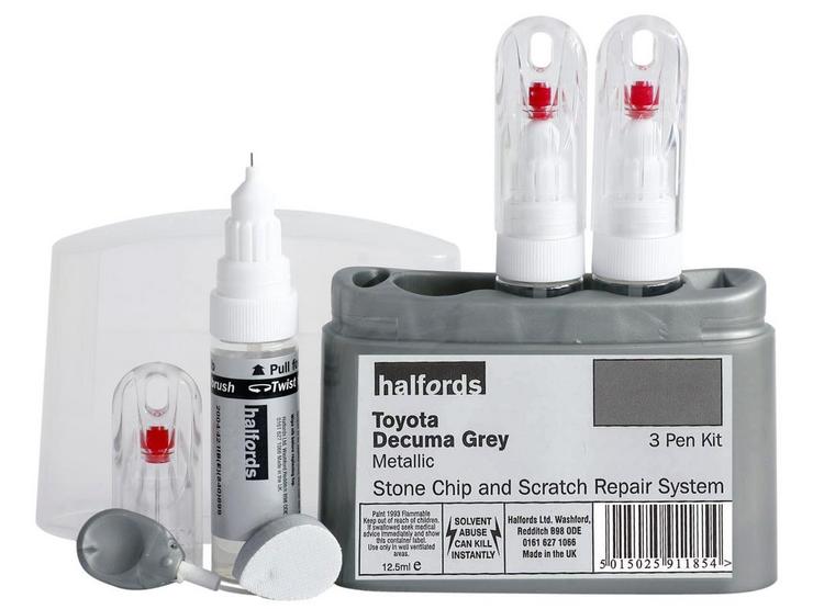 Halfords Toyota Decuma Grey Scratch & Chip Repair Kit