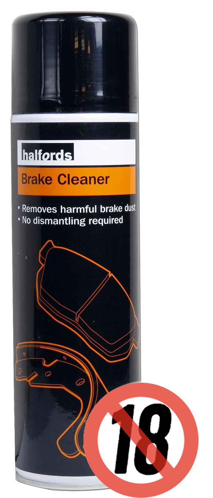 Halfords Brake Cleaner 500ml