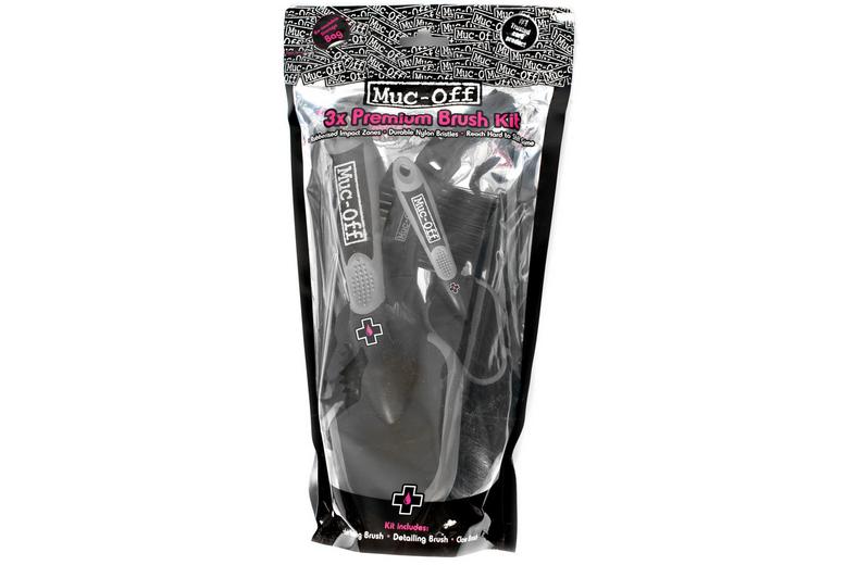 Muc-Off Motorcycle Three Piece Brush Set Muc-Off Motorcycle Three Piece Brush Set