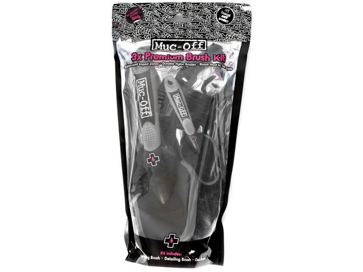 Muc-Off Motorcycle Three Piece Brush Set