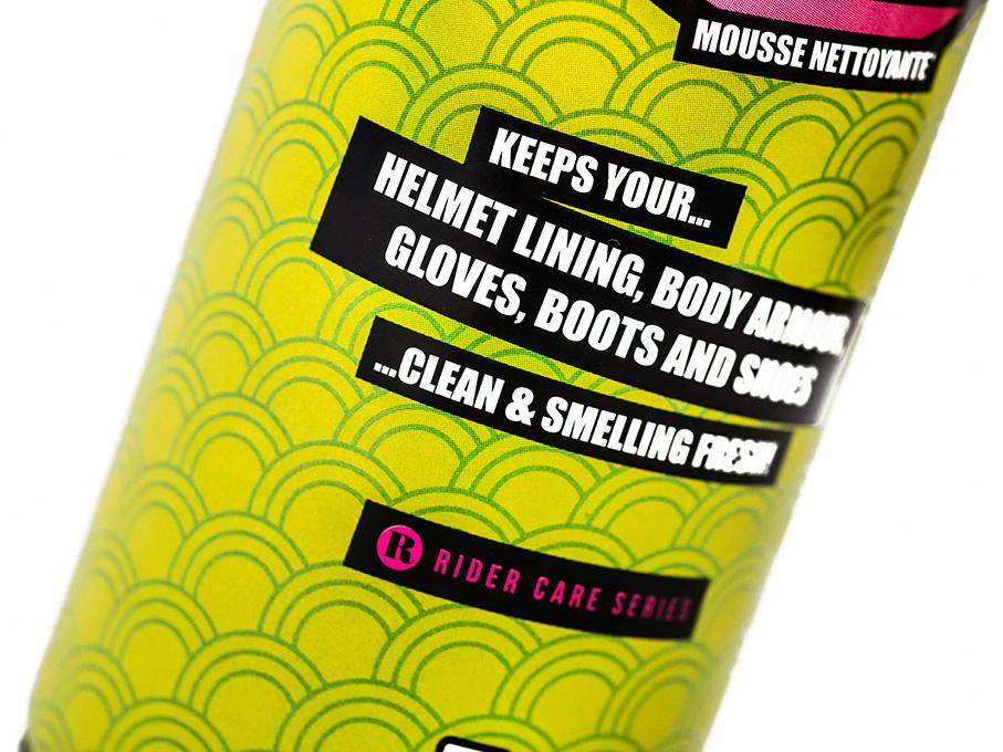 Muc-Off Motorcycle Foam Helmet and Accessories Cleaner - 400ml