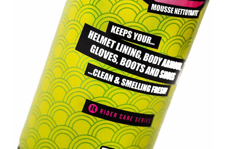 Muc-Off Motorcycle Foam Helmet and Accessories Cleaner - 400ml Muc-Off Motorcycle Foam Helmet and Accessories Cleaner - 400ml