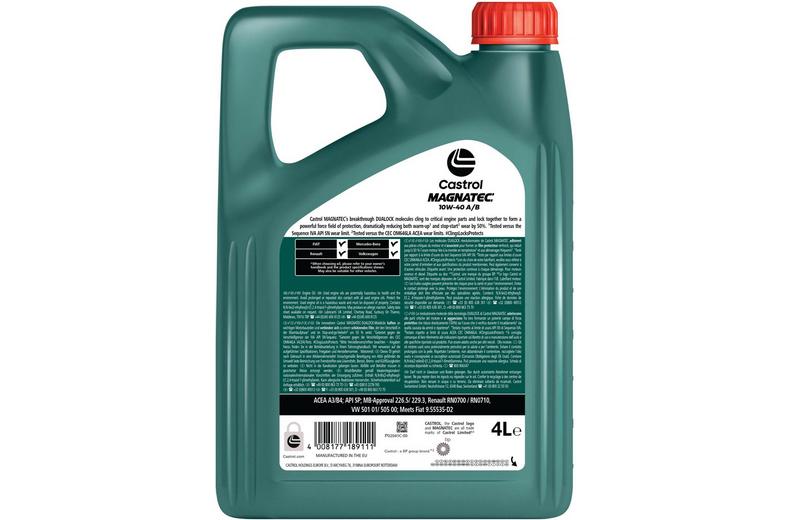 Castrol MAGNATEC 10W40 A/B 4L. Castrol MAGNATEC 10W40 A/B 4L.