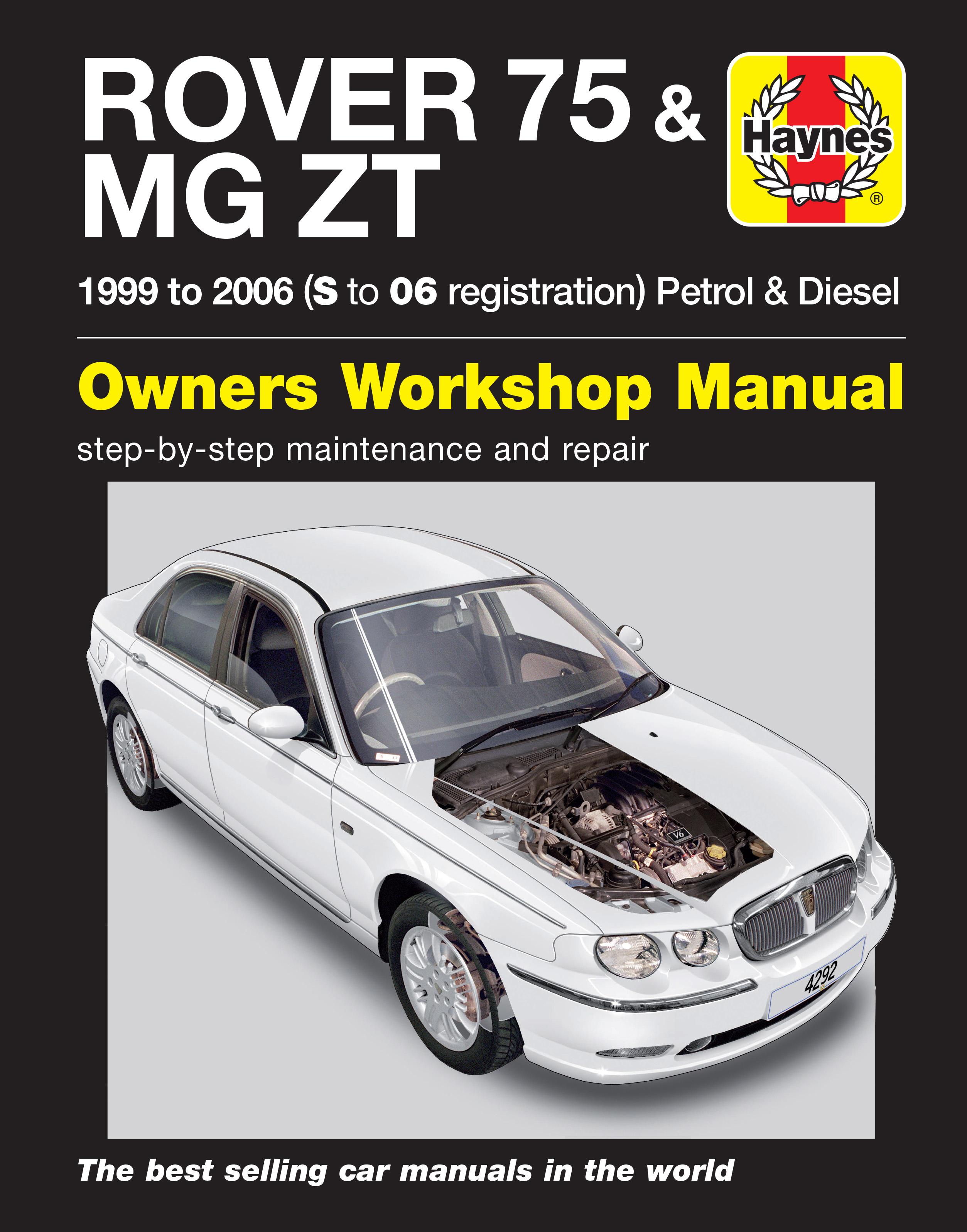 Haynes Rover 75/MG ZT (Feb 99 - 06) Manual