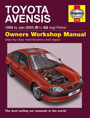Haynes Toyota Avensis (98 - Jan 03) Manual