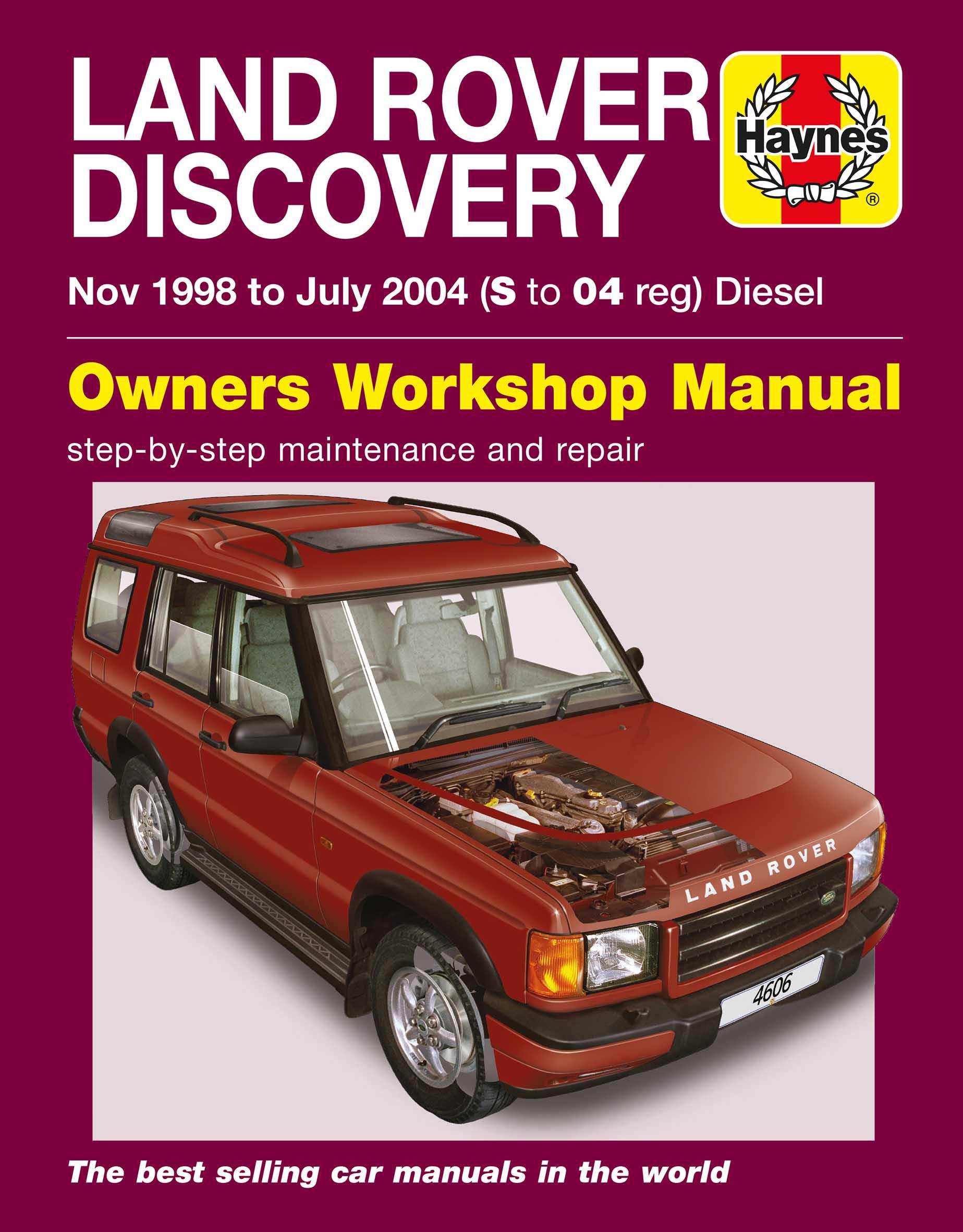 Haynes Land Rover Discovery (Nov 98 - Jul 04) Manual