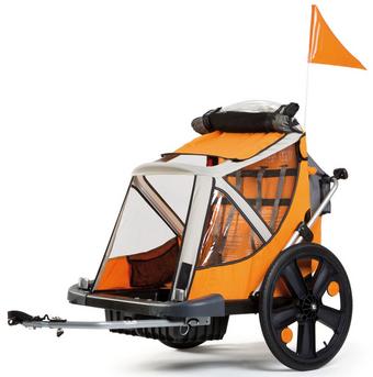 Dog bike cheap trailer halfords