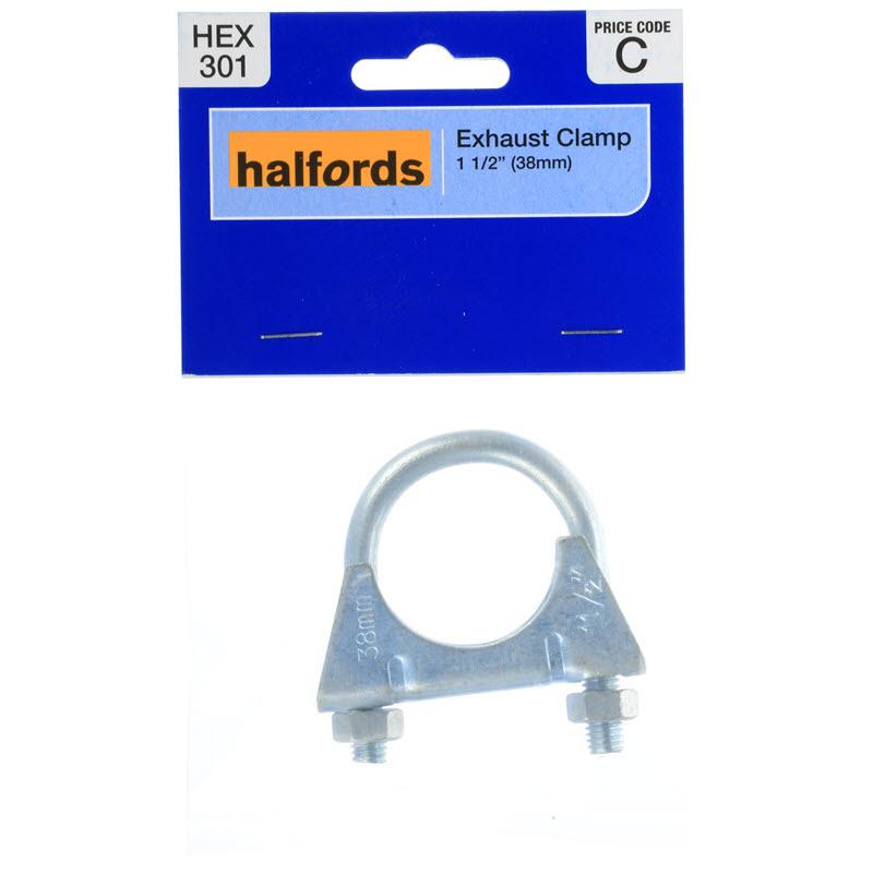Halfords Exhaust Clamp Hex301 38Mm