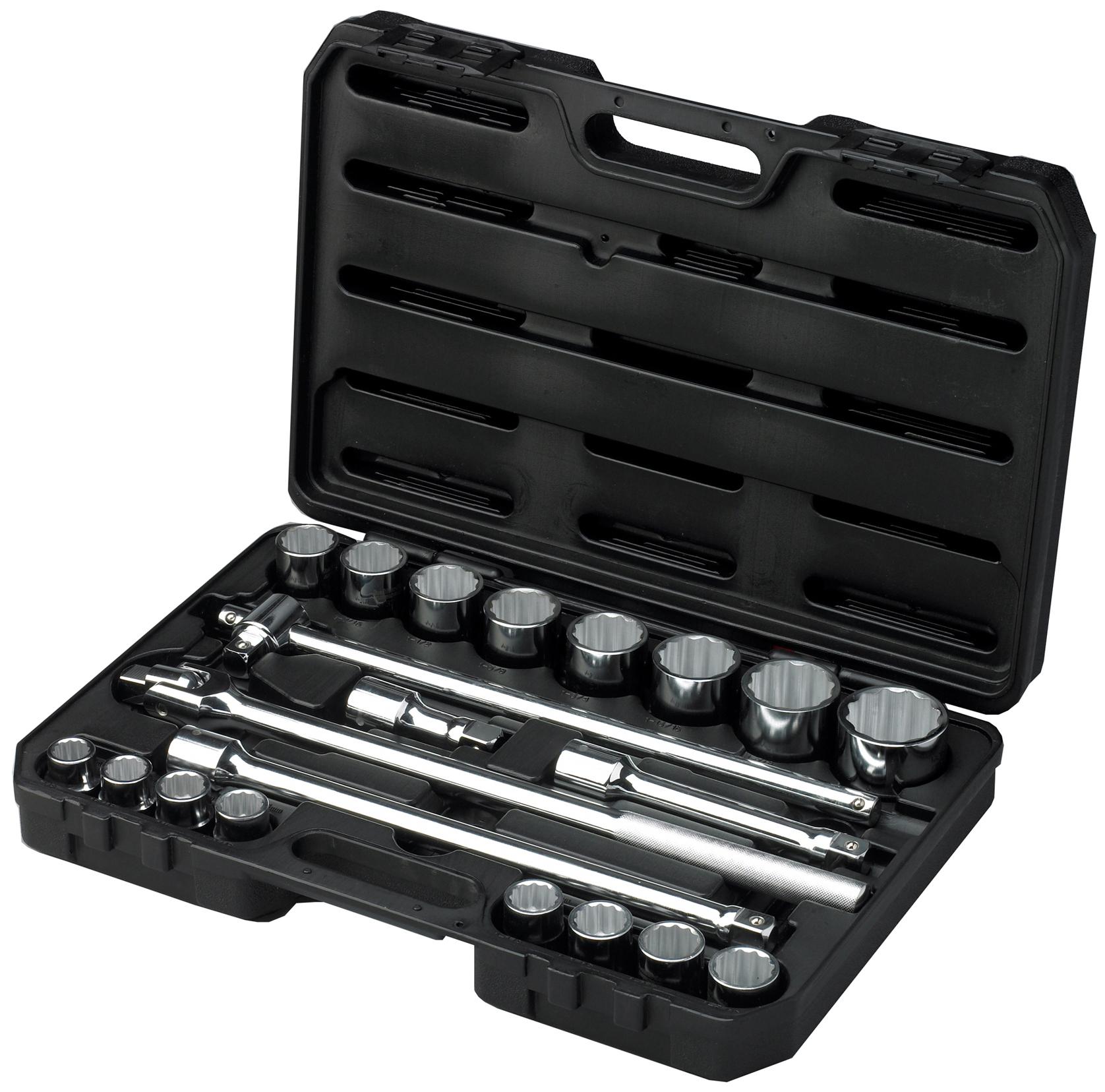 Halfords Advanced Professional 21 Piece Socket Set 3/4 Inch