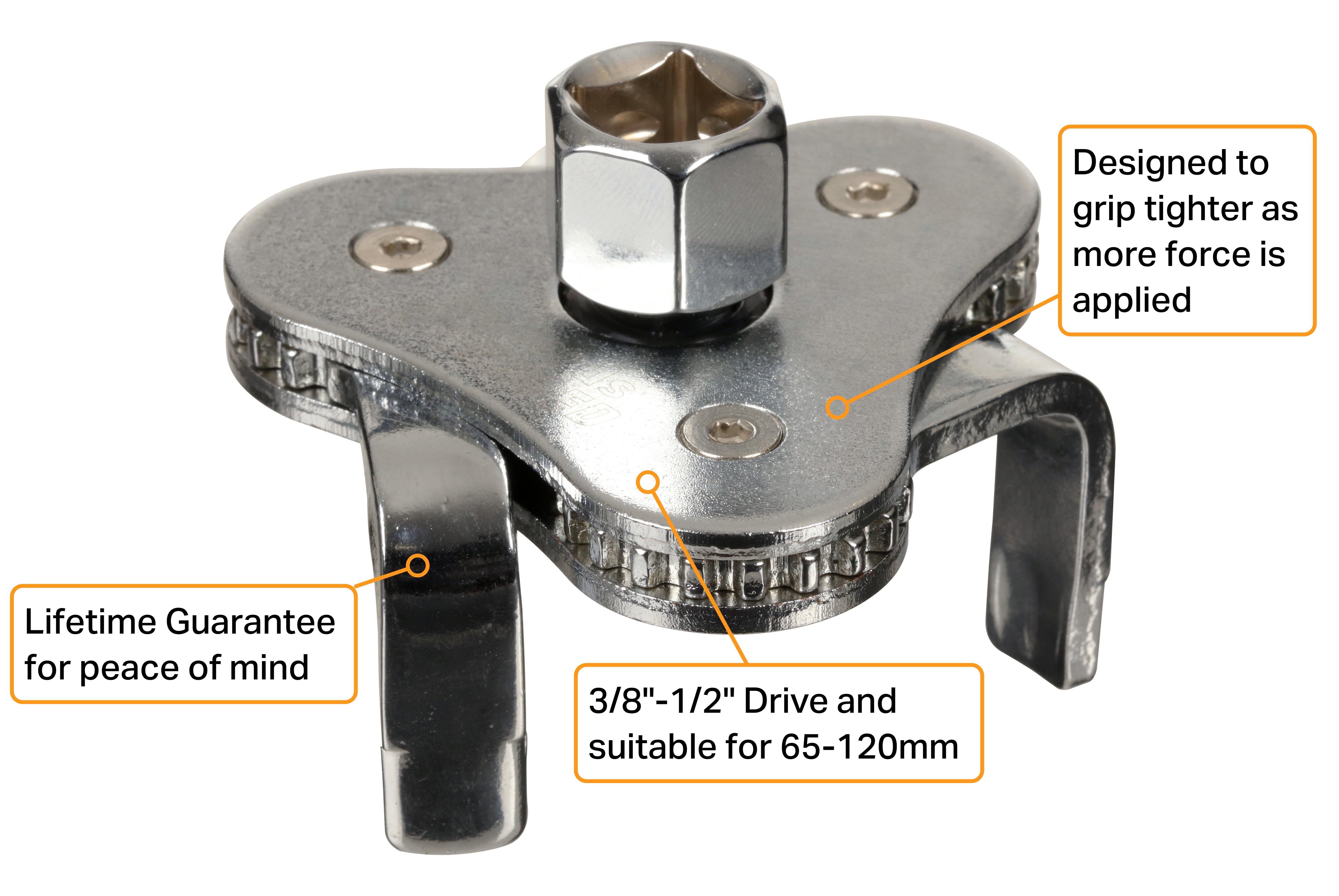 Halfords Advanced Adjustable Oil Filter Remover