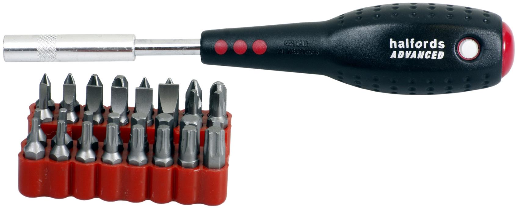 Halfords Advanced  33 Piece Screwdriver & Bit Set