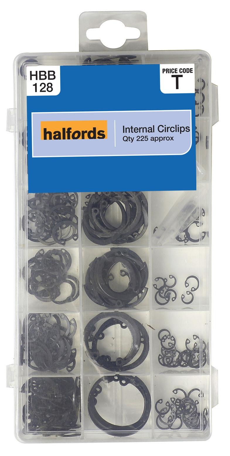 Halfords Assorted Internal Circlips