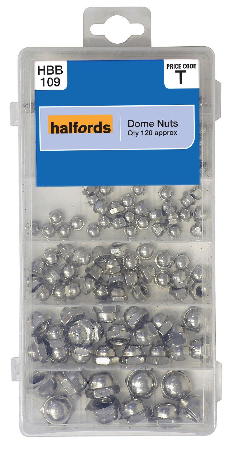 Halfords Dome Nuts