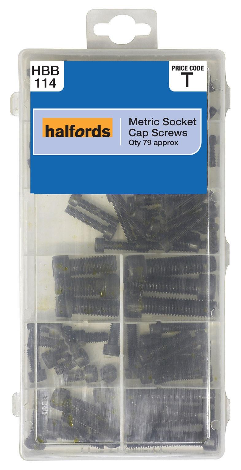 Halfords Assorted Socket Cap Screws