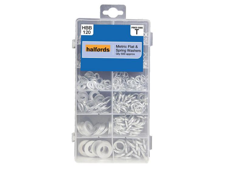 Halfords MHalfords Assorted Flat & Spring Washers