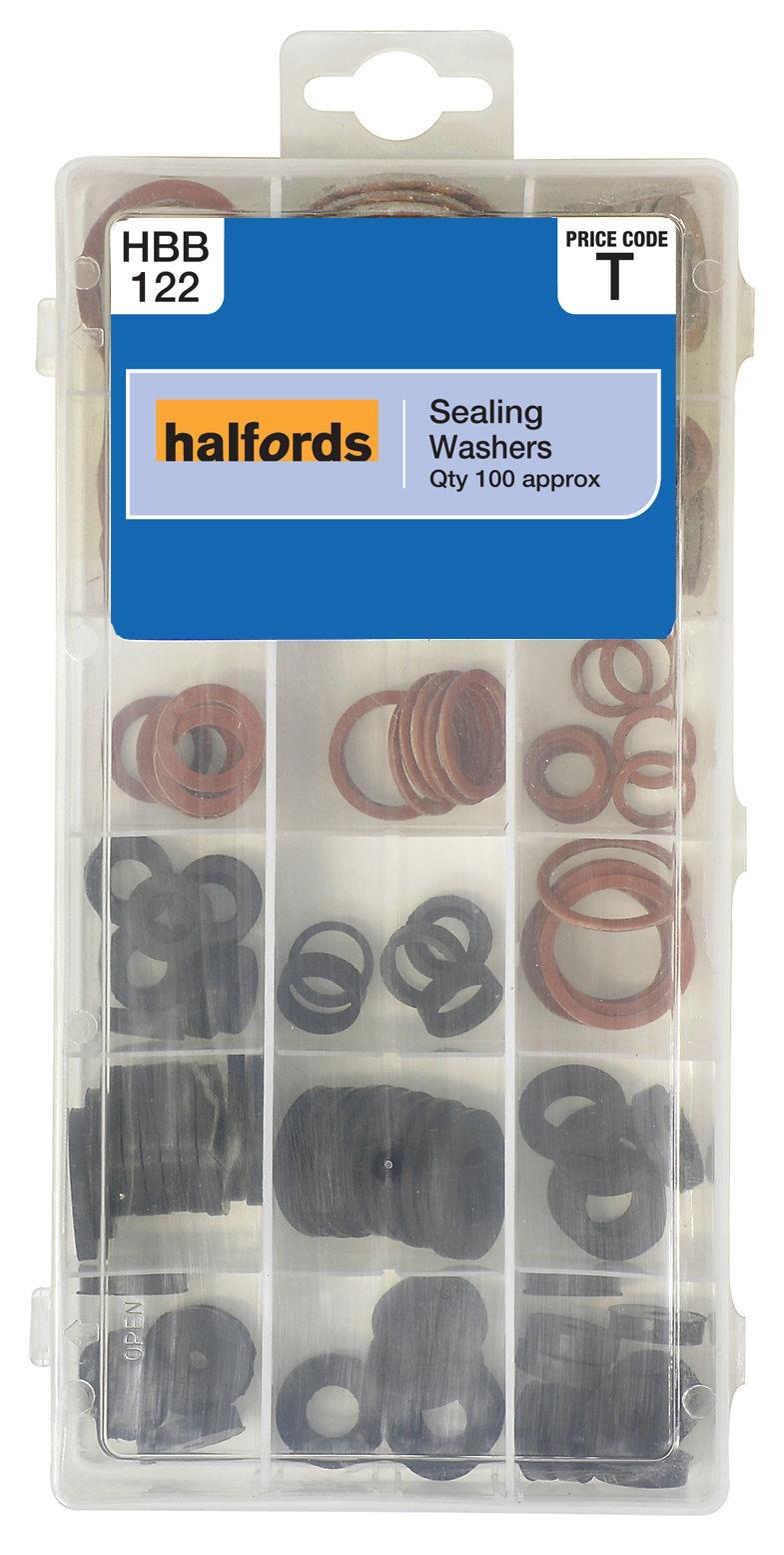 Halfords Assorted Sealing Washers