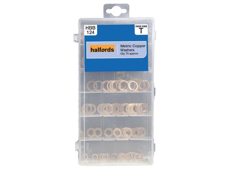 Halfords Assorted Copper Washers