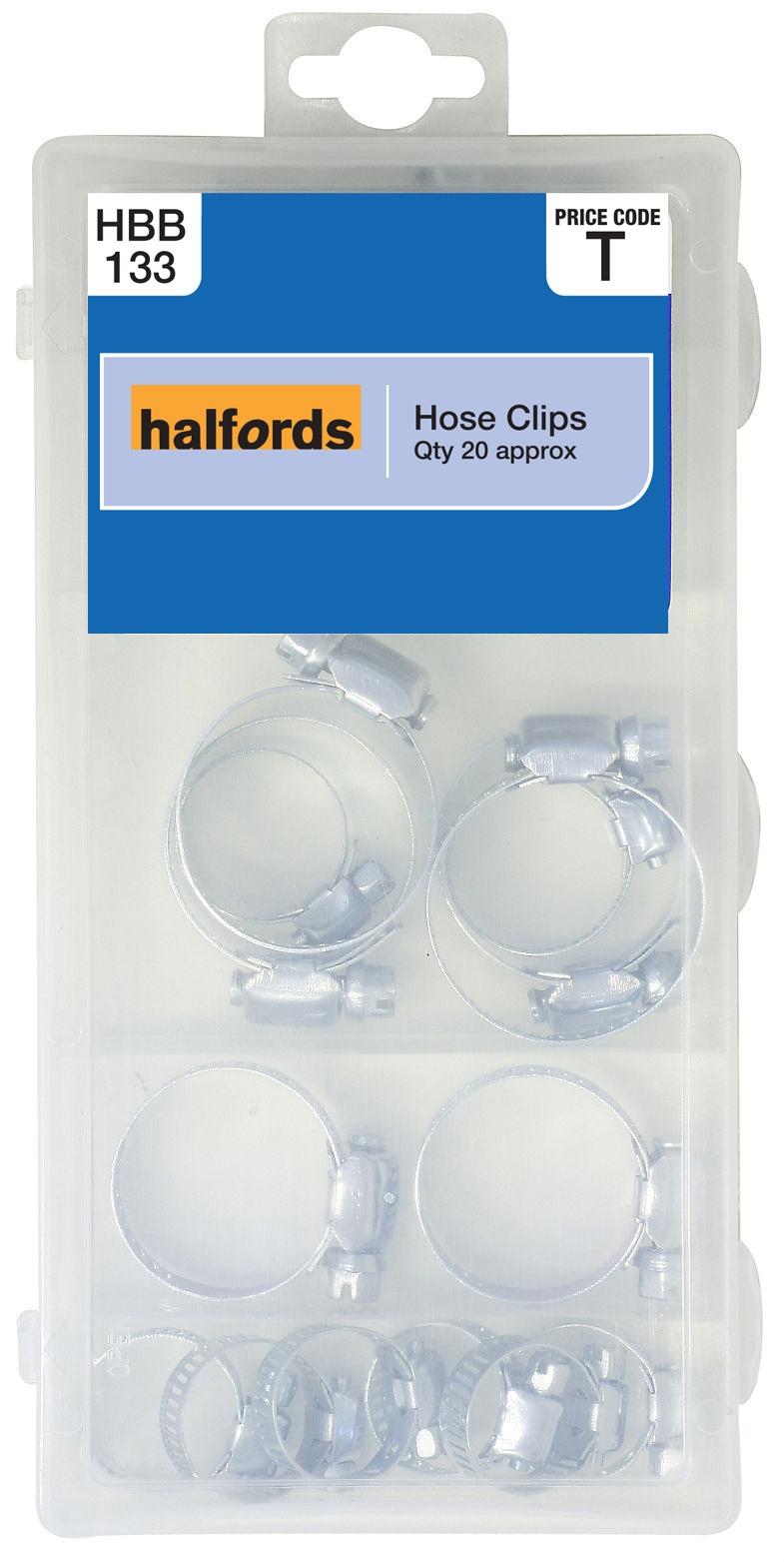Halfords Assorted Hose Clips