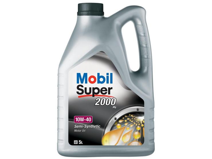 Mobil Super 2000 X1 10W/40 Oil 5L