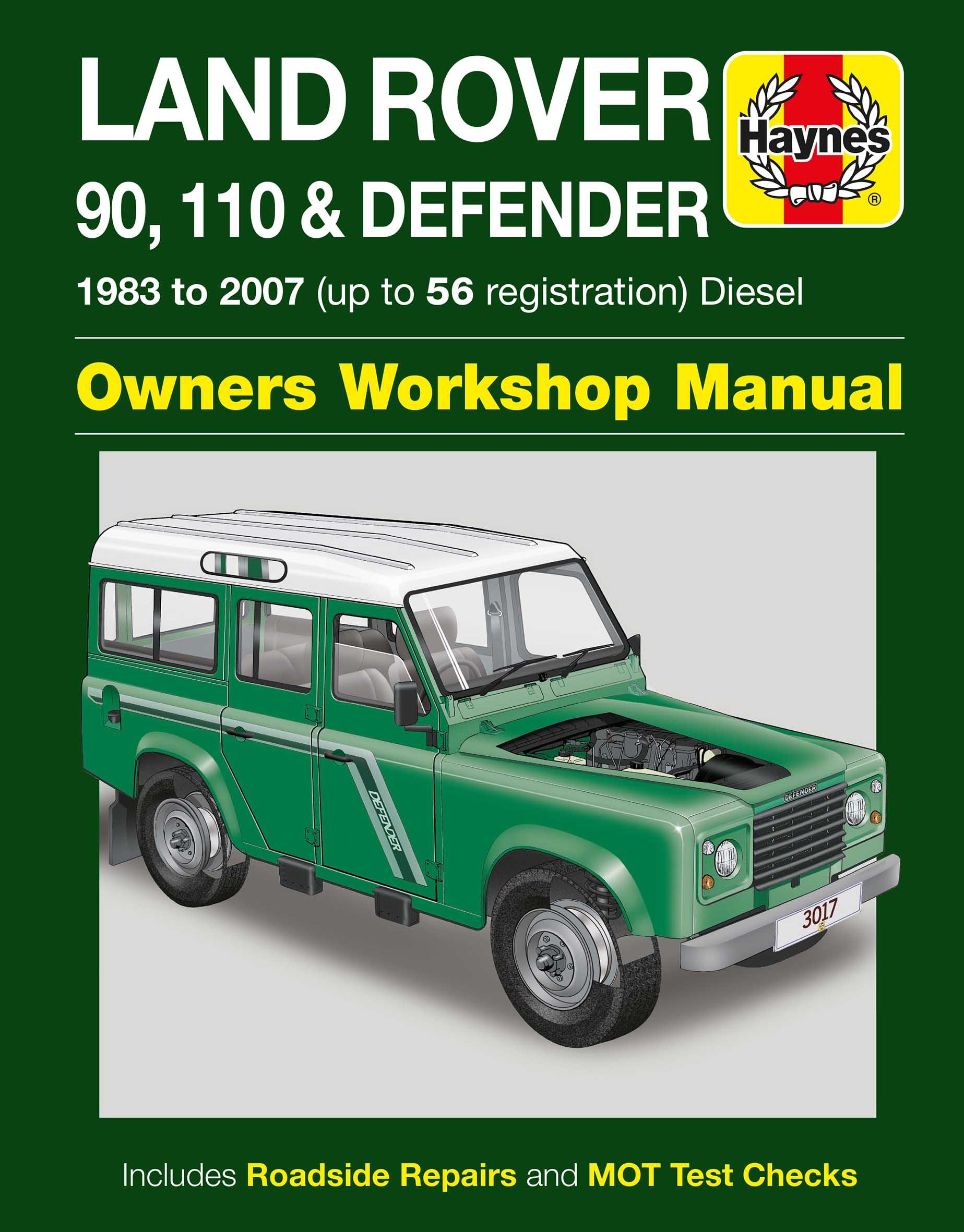 Haynes Land Rover 90, 110 & Defender (83 - 07) Manual