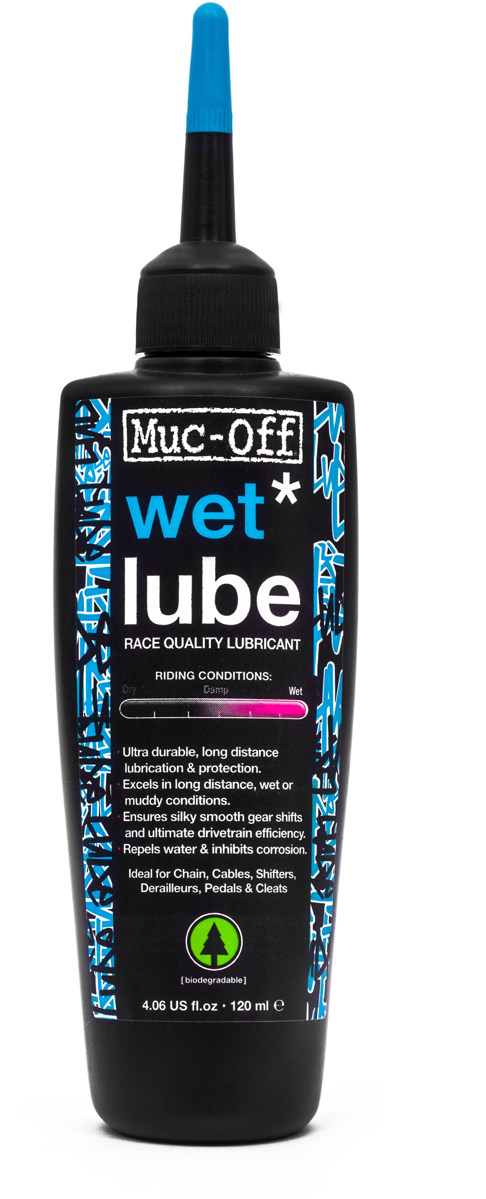 Halfords Muc-Off Wet Lube Bike Lubricant, 120Ml