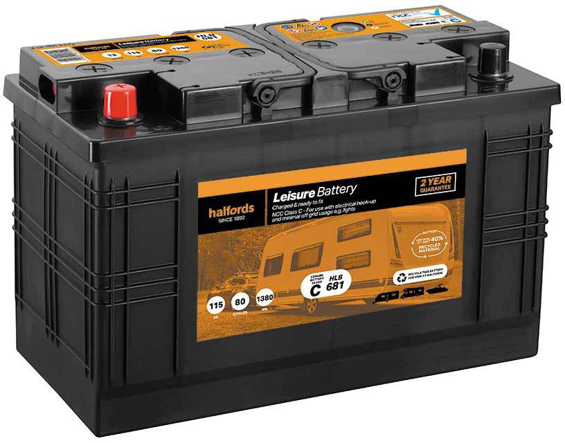 Halfords Leisure Battery HLB681