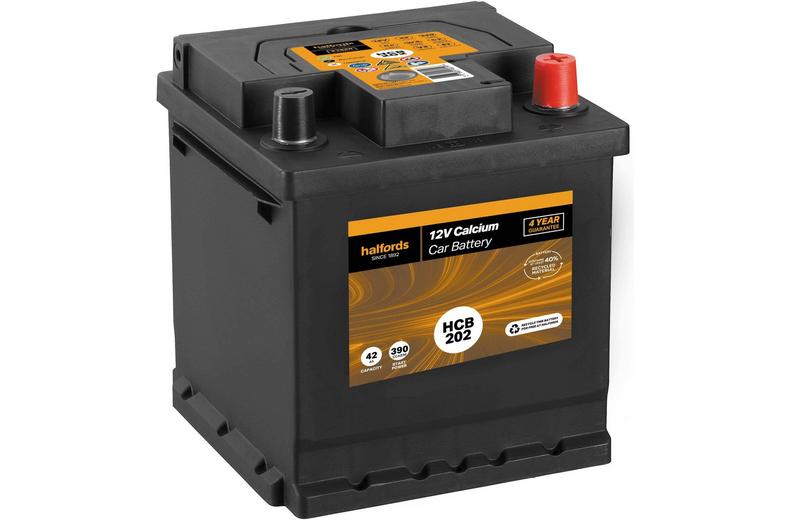 Halfords HCB202 12V Car Battery 4 Year Guarantee Halfords HCB202 12V Car Battery 4 Year Guarantee