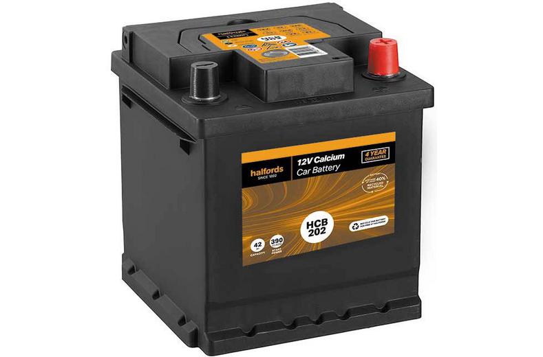 Halfords HCB202 12V Car Battery 4 Year Guarantee Halfords HCB202 12V Car Battery 4 Year Guarantee