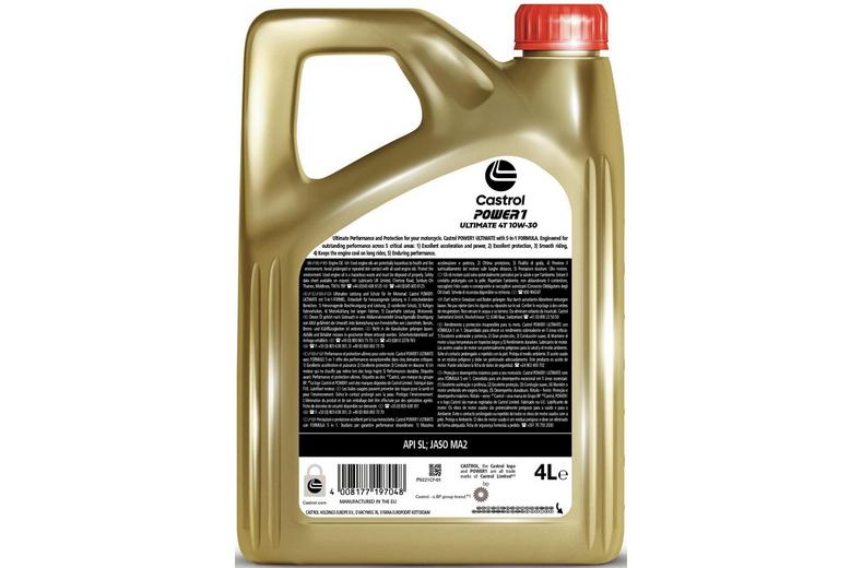 POWER1 ULTIMATE 4T 10W-30 4L POWER1 ULTIMATE 4T 10W-30 4L