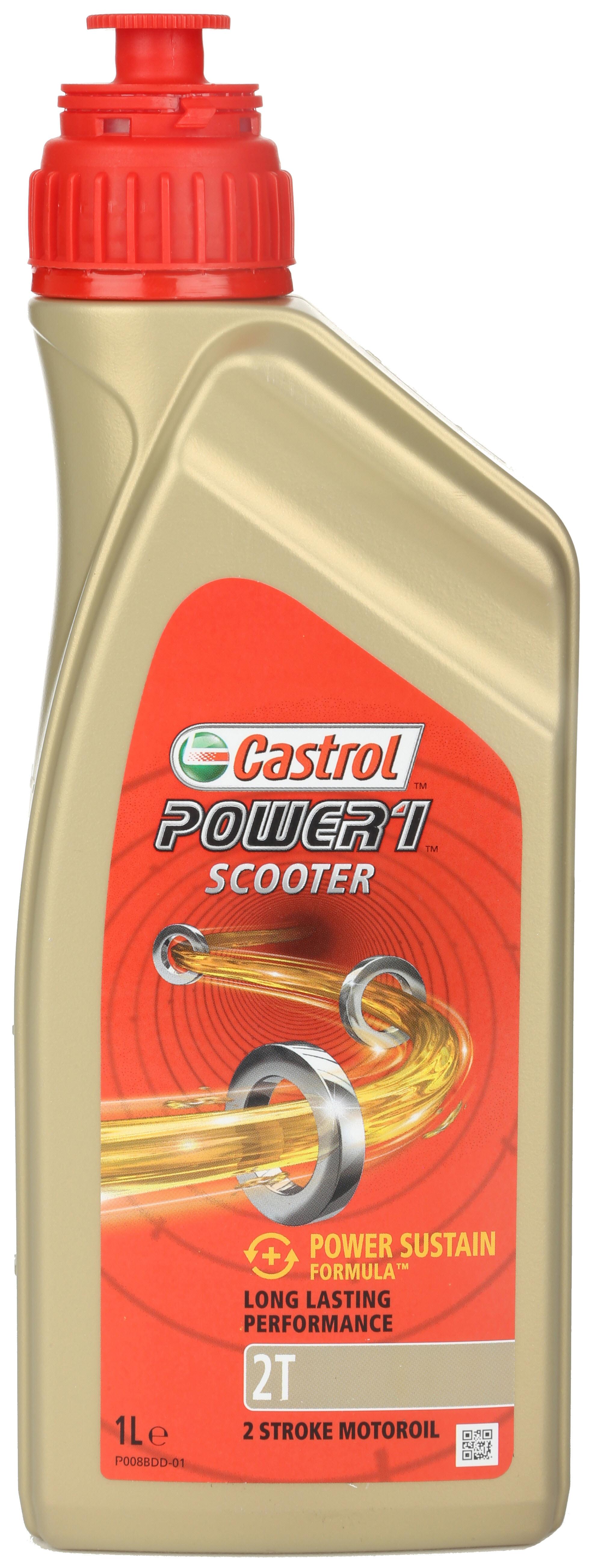 Castrol Power 1 Scooter 2T Scooter Engine Oil - 1Ltr
