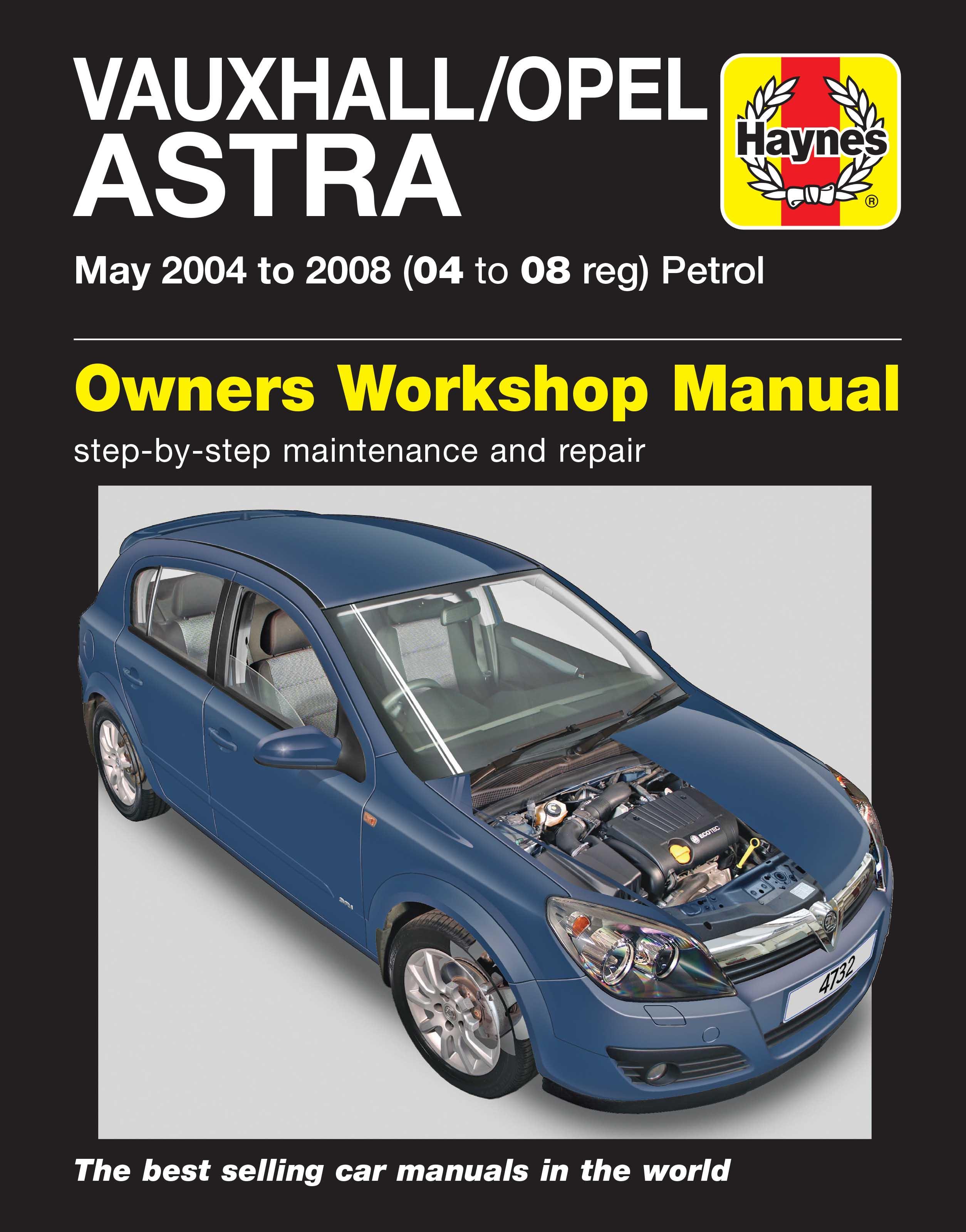 Haynes Vauxhall Astra (May 04 - 08) Manual