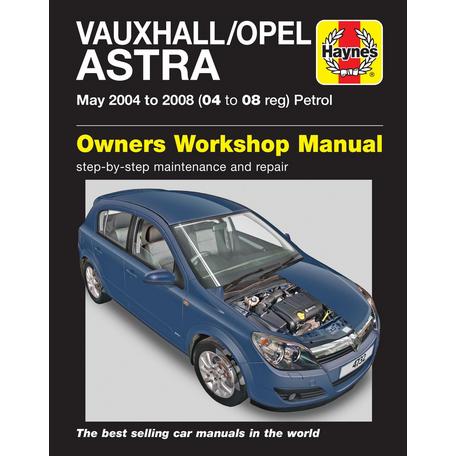 VAUXHALL ASTRA Sports hatch sport hatch & vxr handbook owners manual audio pack 