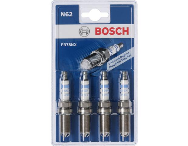 Spark Plugs Super 4 Bosch FR78NX Set of 4 