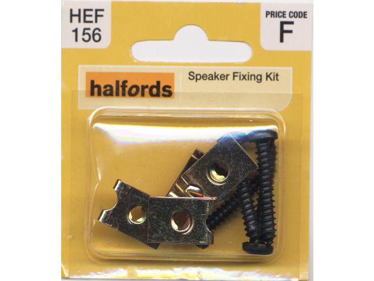 Halfords Speaker Fixing Kit HEF156