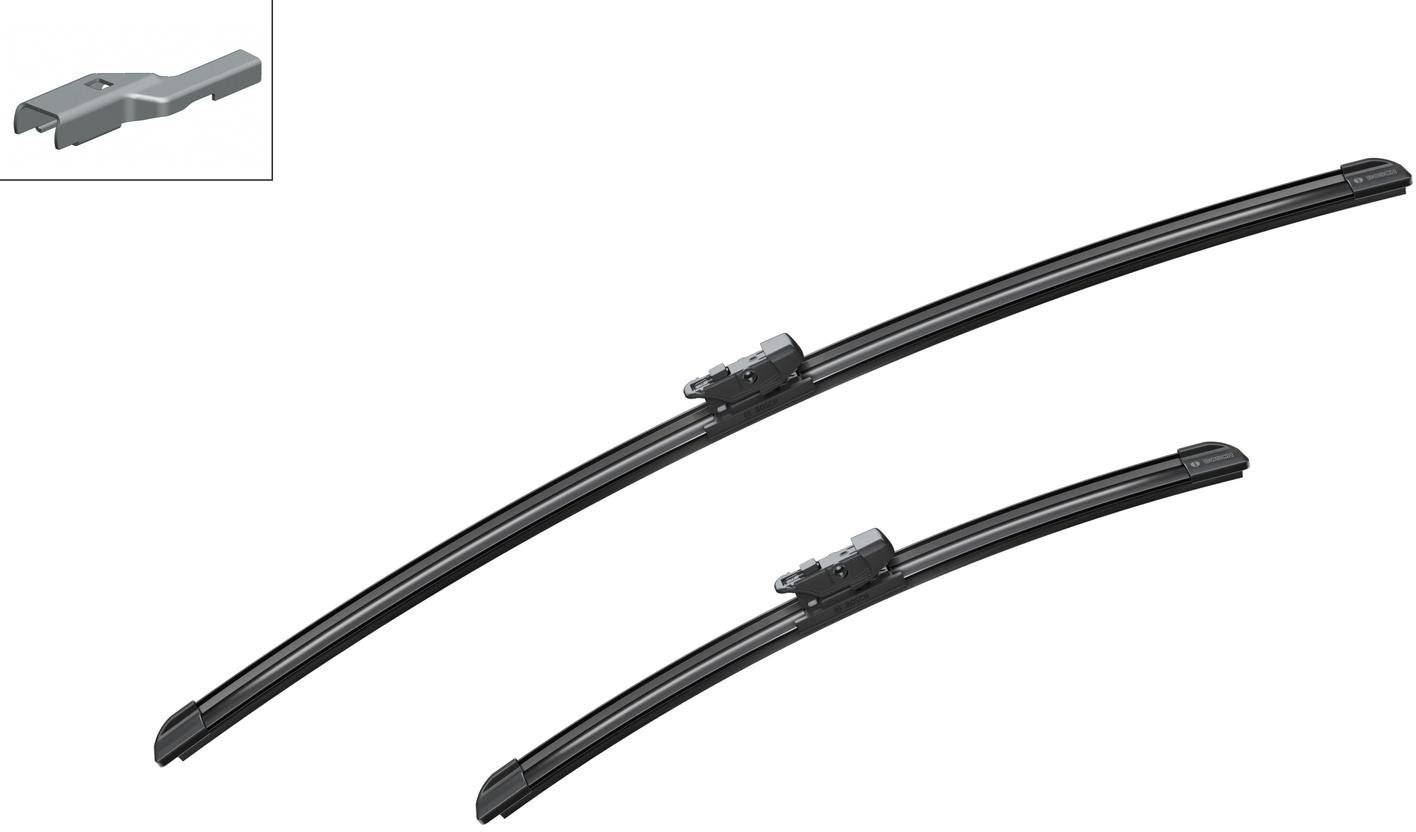 Bosch A539S Wiper Blades - Front Pair