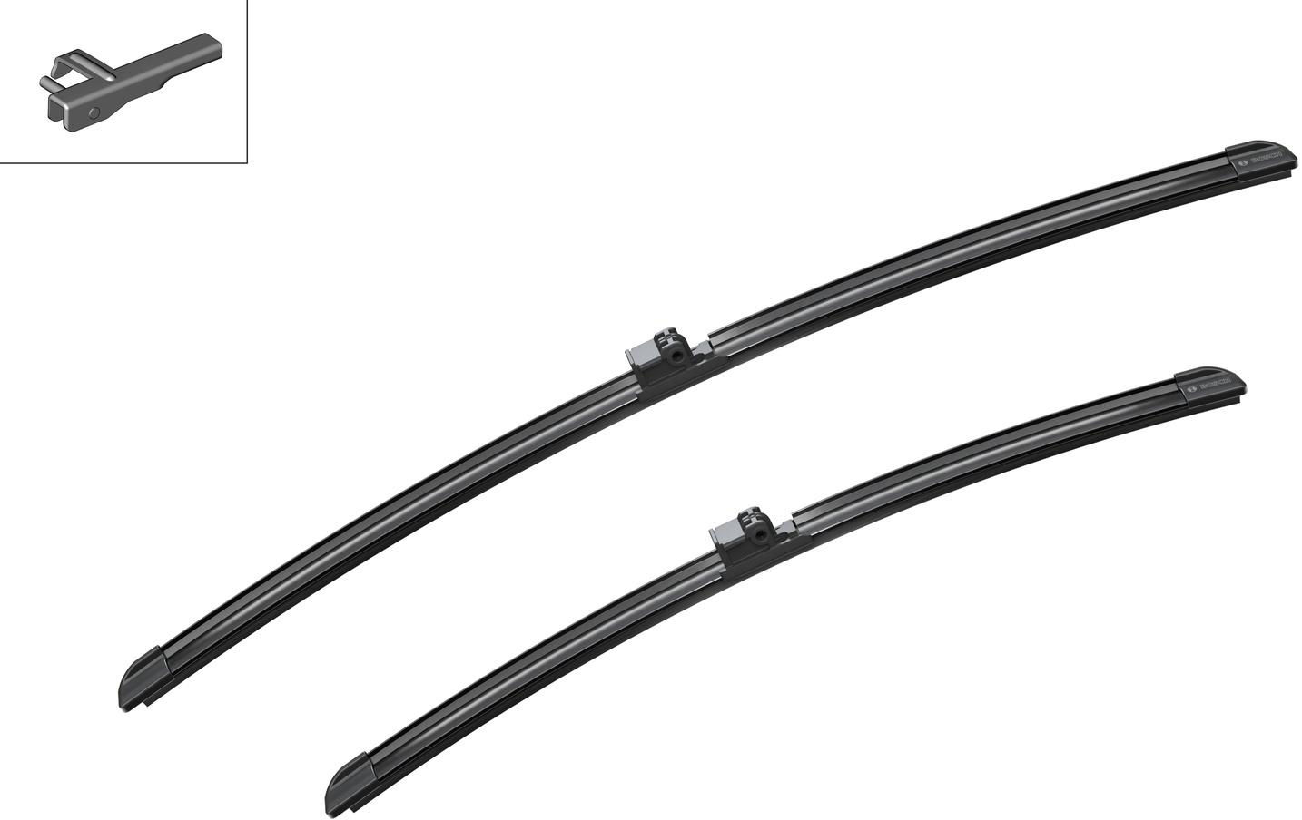 Bosch A073S Wiper Blades - Front Pair