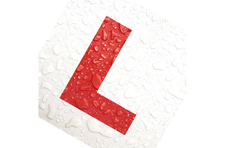 Halfords Multifix Learner Driver Plates x3 Halfords Multifix Learner Driver Plates x3