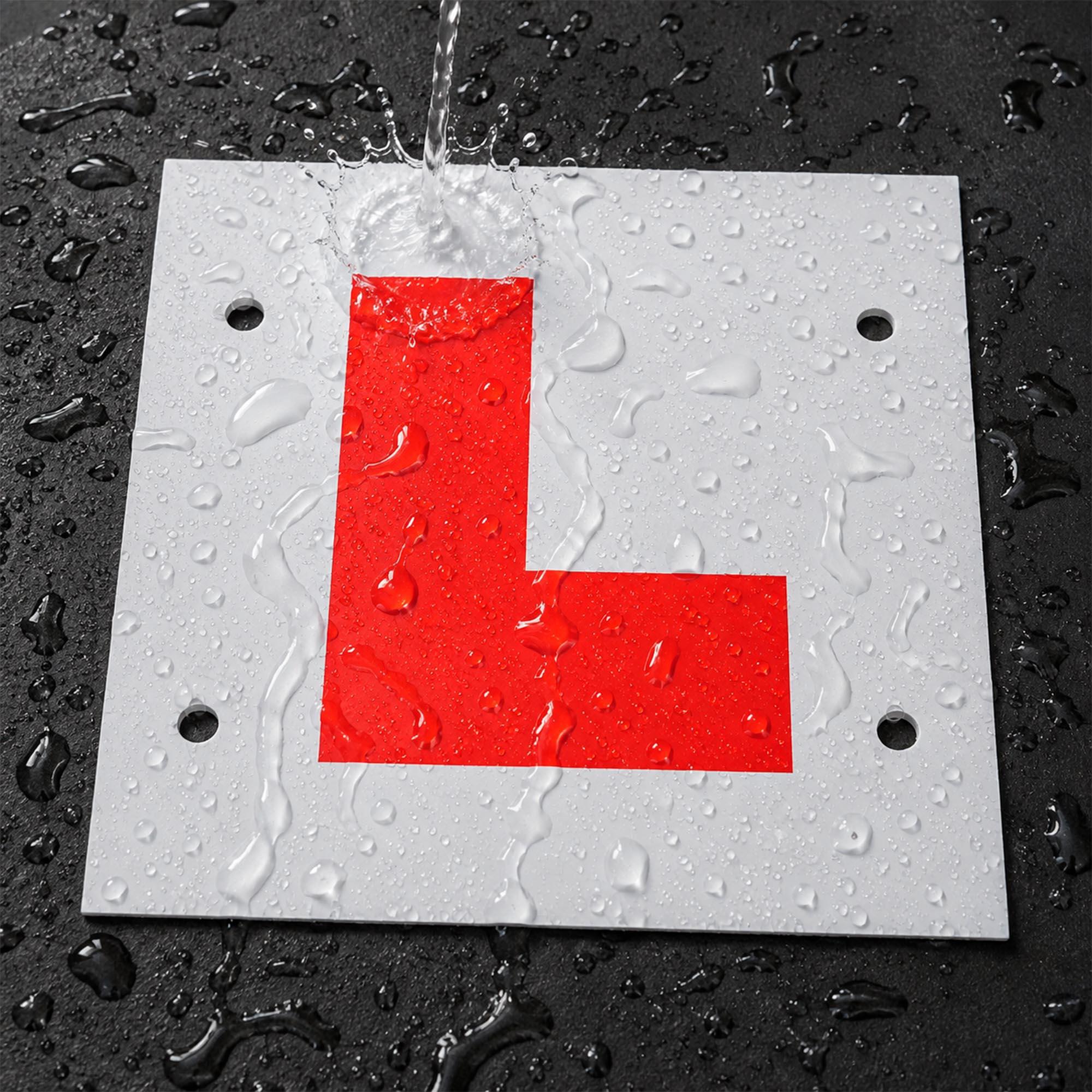 Halfords Multifix Learner Driver Plates x3