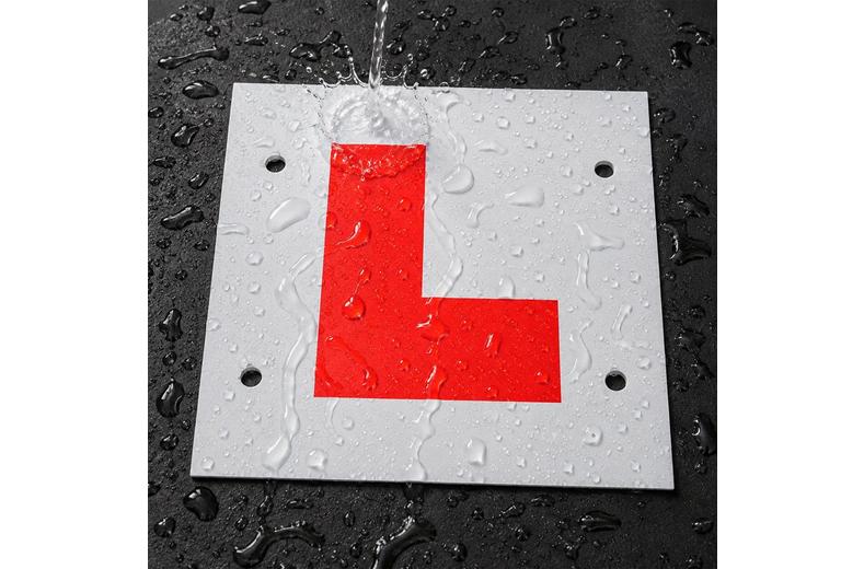 Halfords Multifix Learner Driver Plates x3 Halfords Multifix Learner Driver Plates x3