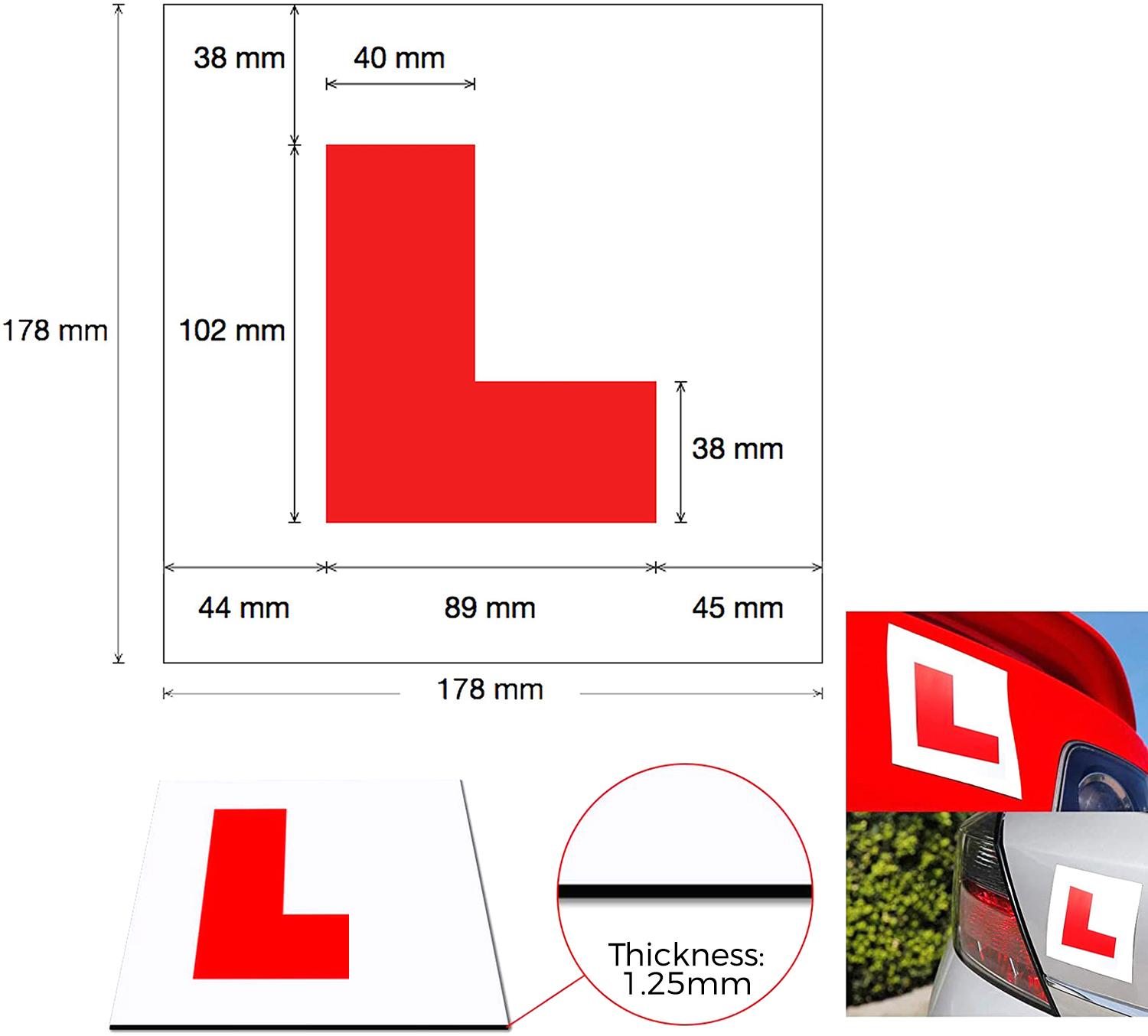 Halfords Magnetic Learner Driver Plates x3