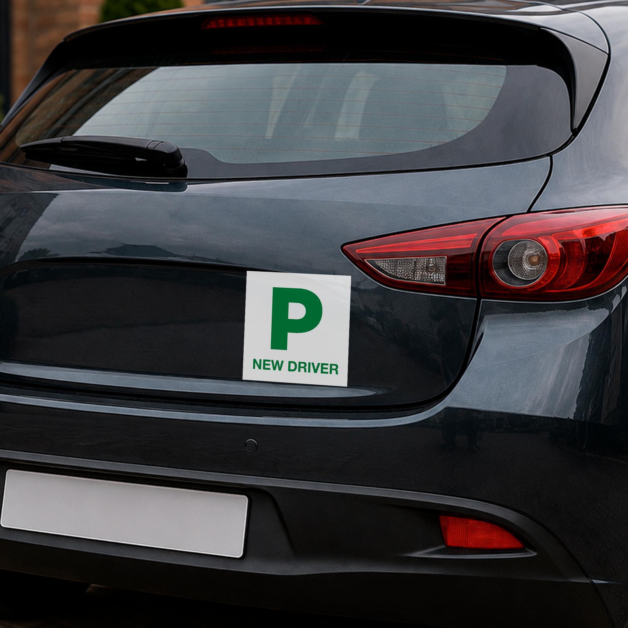 Halfords Magnetic P Plates x3