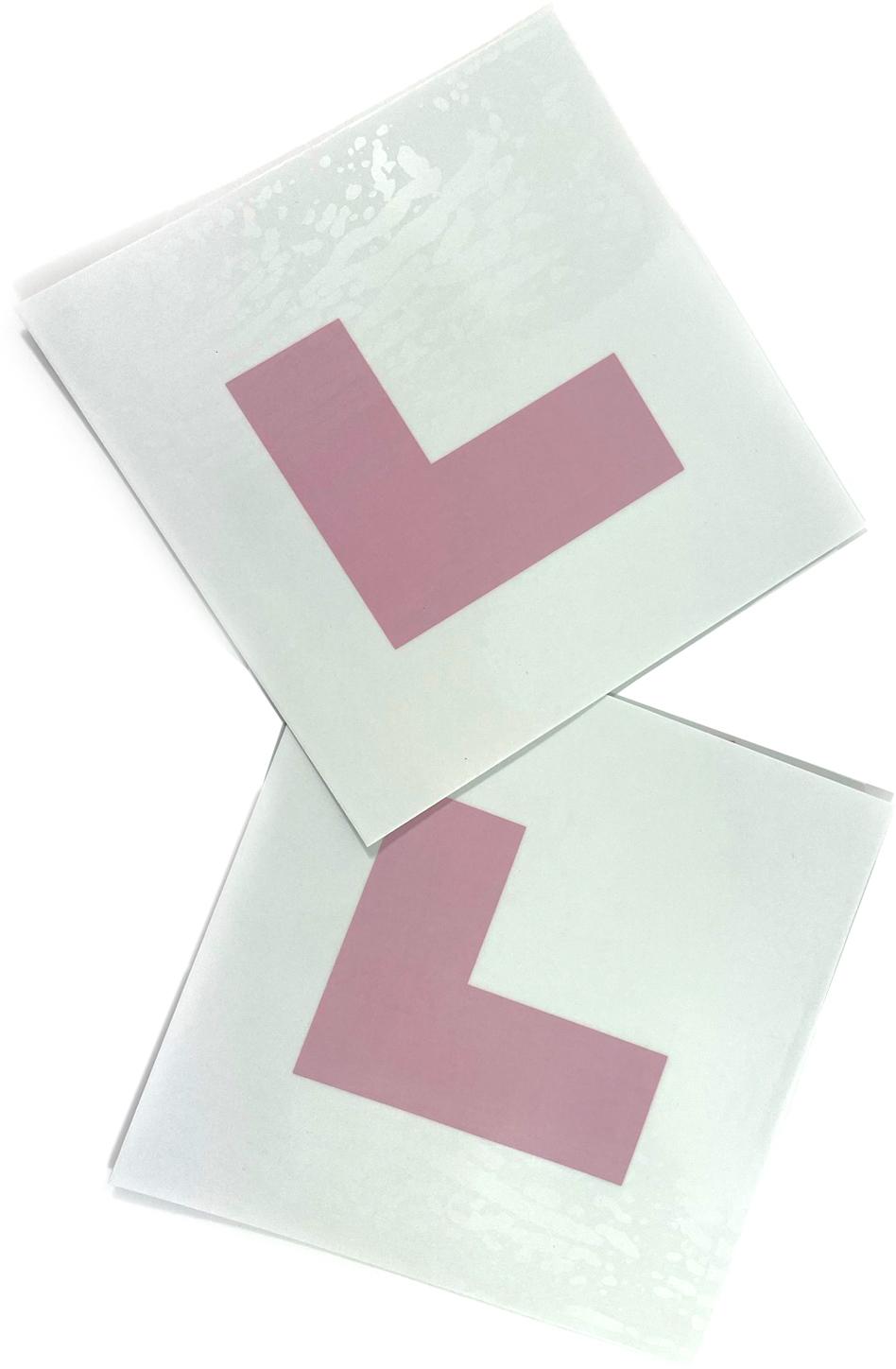 Halfords Self Cling Learner Driver Plates x3