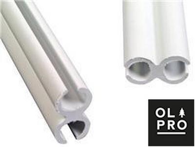 Figure of 8 Plastic Channel 75cm - Pack of 3 Figure of 8 Plastic Channel 75cm - Pack of 3