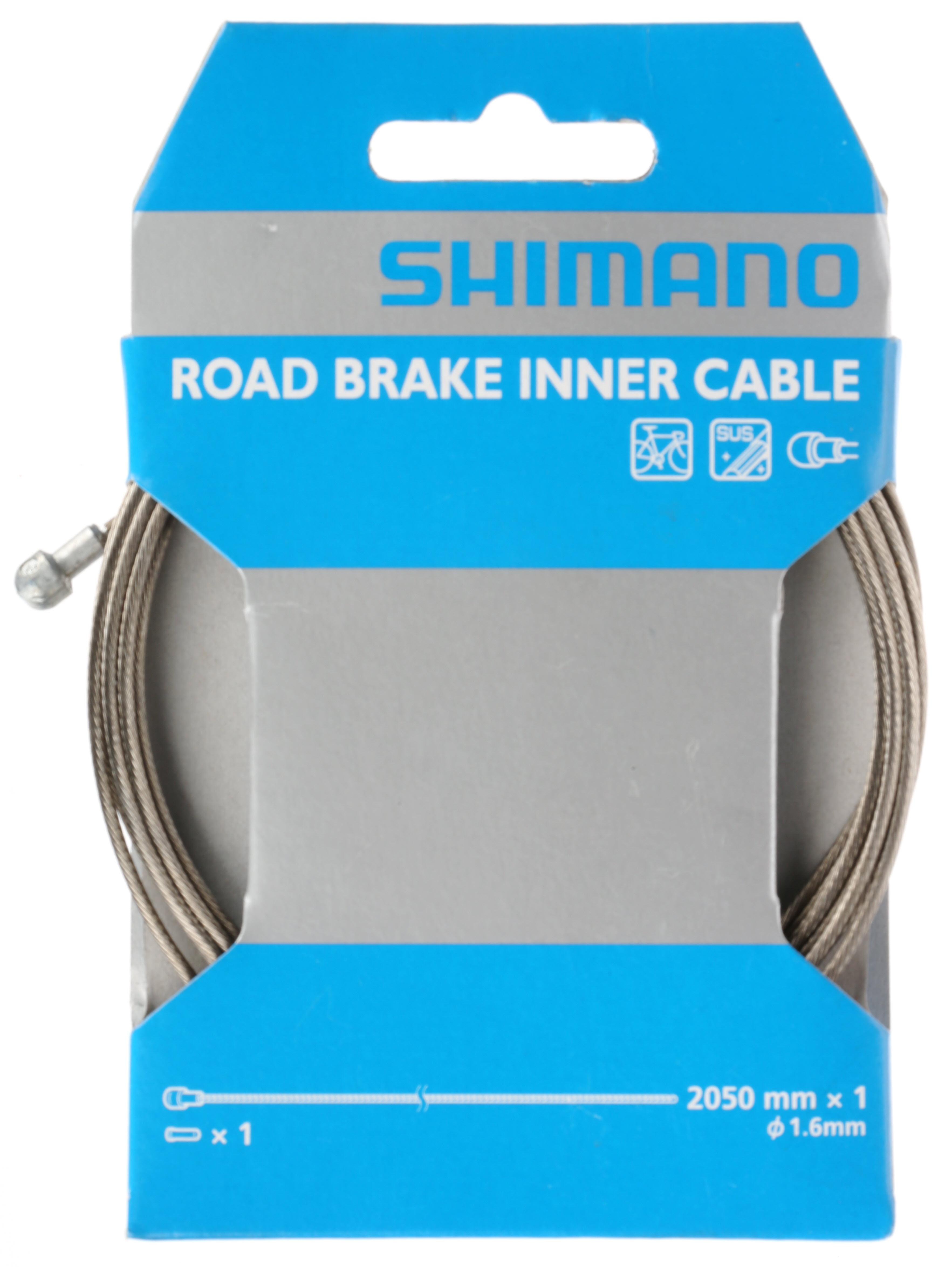 Halfords Shimano Stainless Steel Inner Brake Cable, 2050mm | Pricematch, Extra 8% off for BC Members, Free Bike Health Check, Cycle2Work Scheme & 0% APR Finance.